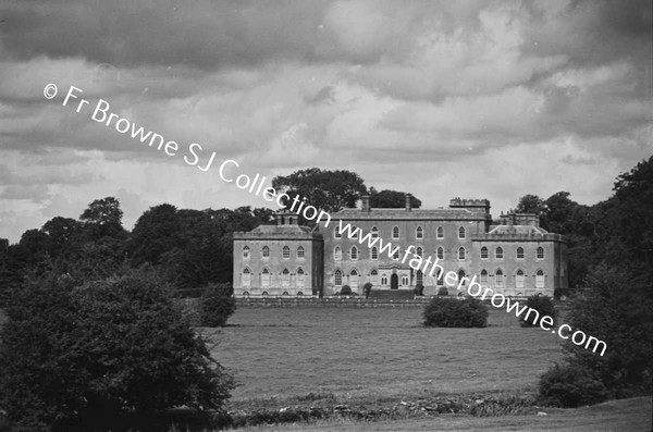 MOORE ABBEY  THE PARK AND HOUSE FROM SOUTH